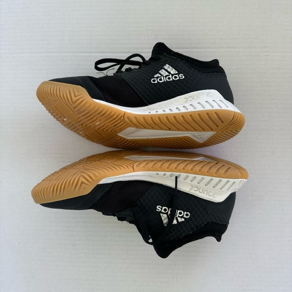 Adidas Black and White Athletic Shoes - Picture 7 of 8
